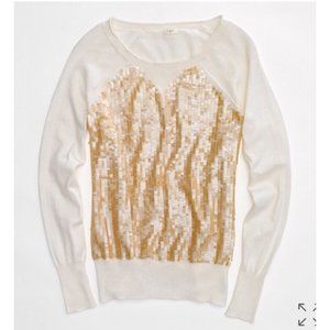 J.Crew Factory Sequin Studio Sweater